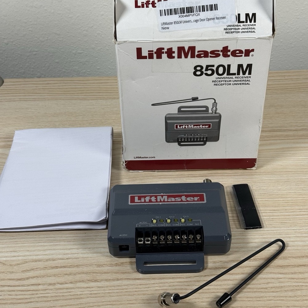 NEW LiftMaster 850LM Universal Receiver Multi-Frequency Radio